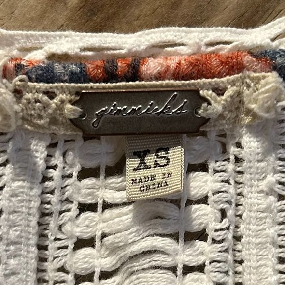 Gimmicks Boho Flower Top Blouse Shirt-XS - Picture 3 of 10